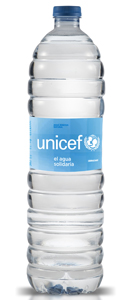 Botella de agua Unicef